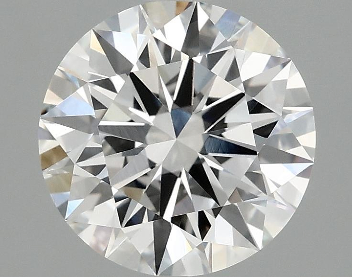 2.03 Carat Round Shaped Ideal Cut VVS2 IGI Certified Lab Grown Diamond