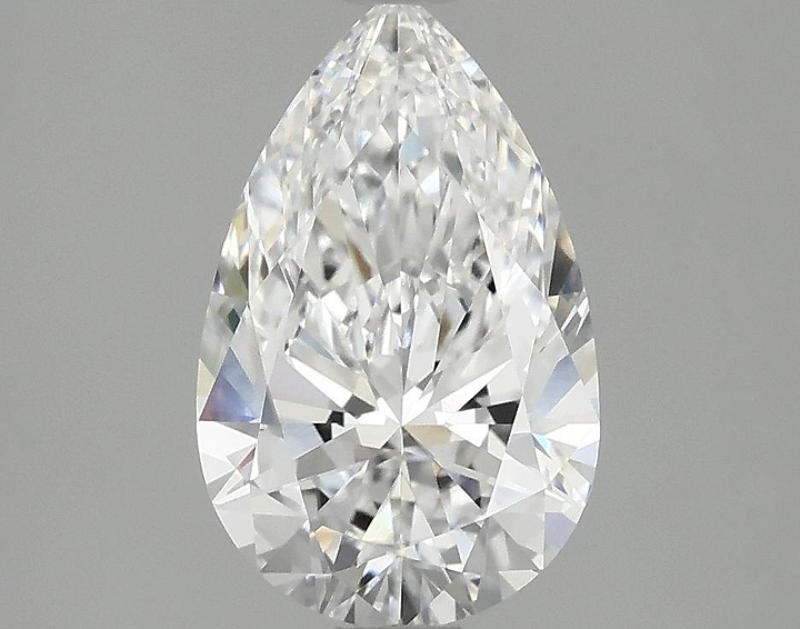 2.02 Carat Pear Shaped Ideal Cut VVS2 IGI Certified Lab Grown Diamond