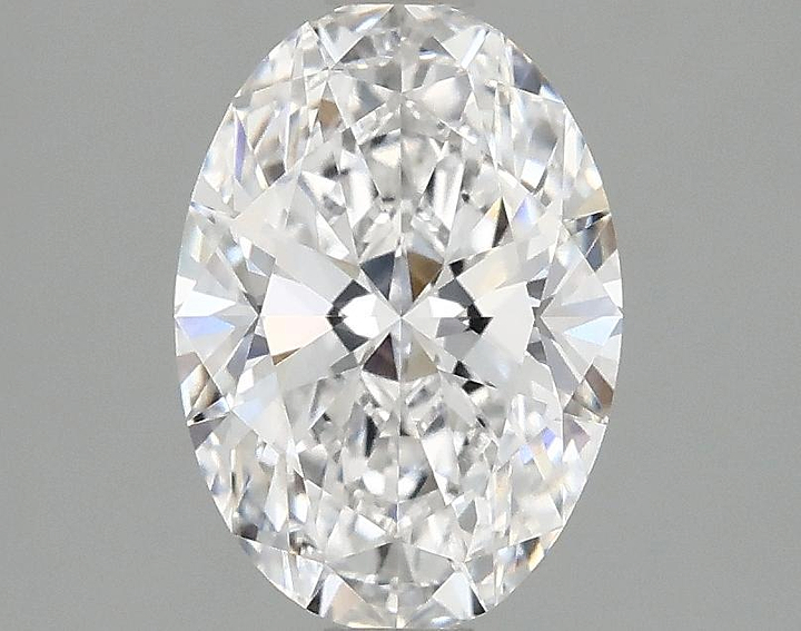 1.48 Carat Oval Shaped Ideal Cut VVS2 IGI Certified Lab Grown Diamond