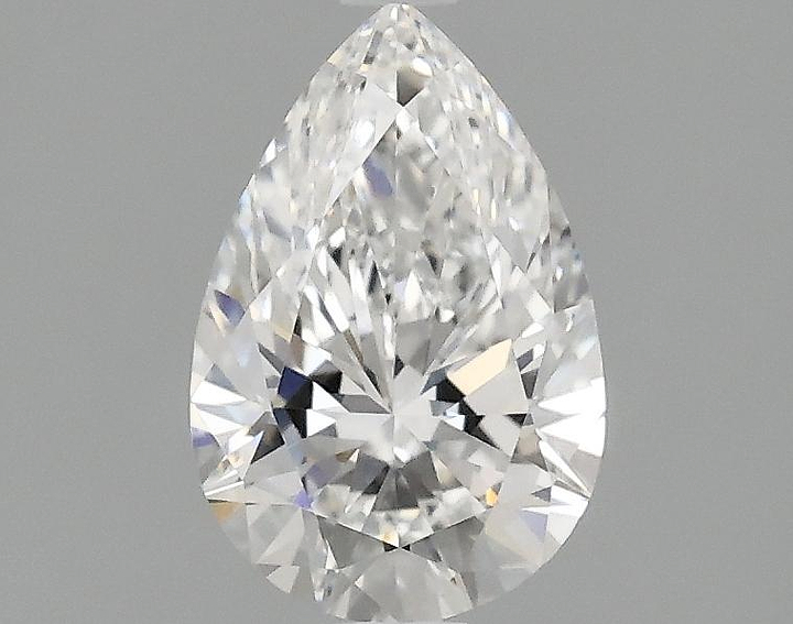 0.98 Carat Pear Shaped Excellent Cut VVS2 IGI Certified Lab Grown Diamond