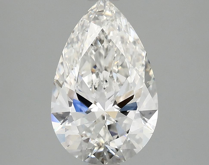 2.07 Carat Pear Shaped Ideal Cut VS1 IGI Certified Lab Grown Diamond