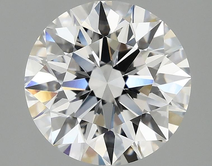 2.01 Carat Round Shaped Excellent Cut VVS2 IGI Certified Lab Grown Diamond