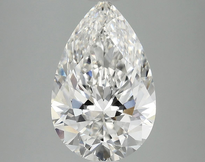 4.01 Carat Pear Shaped Ideal Cut VS2 IGI Certified Lab Grown Diamond