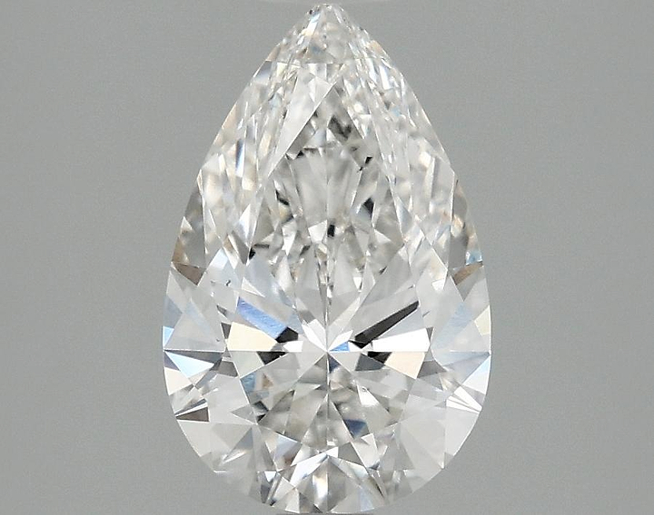 1.67 Carat Pear Shaped Ideal Cut VS1 IGI Certified Lab Grown Diamond