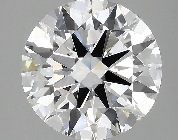 2.45 Carat Round Shaped Ideal Cut VVS2 IGI Certified Lab Grown Diamond