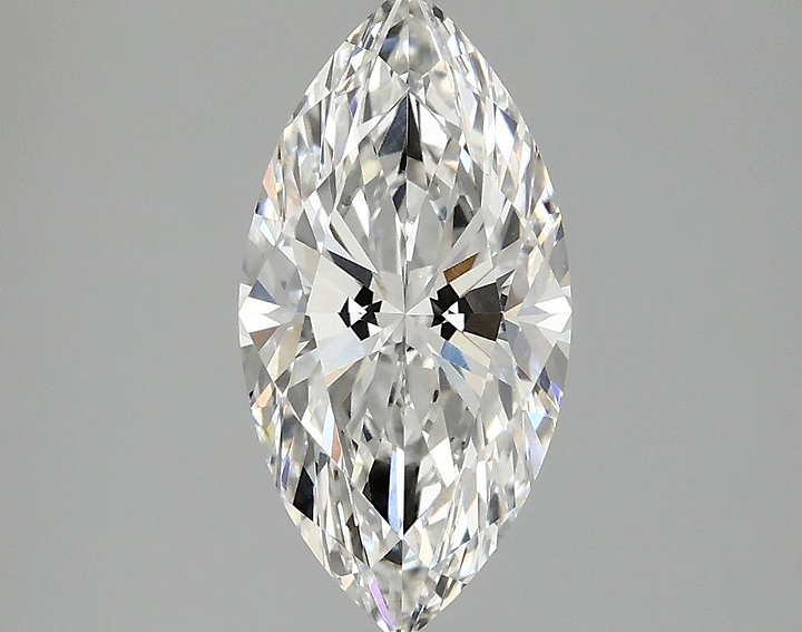 1.89 Carat Marquise Shaped Ideal Cut VVS2 IGI Certified Lab Grown Diamond