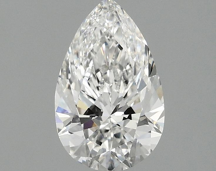 1.02 Carat Pear Shaped Ideal Cut VVS2 IGI Certified Lab Grown Diamond
