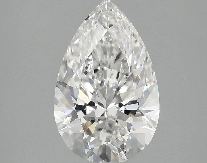 2.06 Carat Pear Shaped Ideal Cut VS2 IGI Certified Lab Grown Diamond