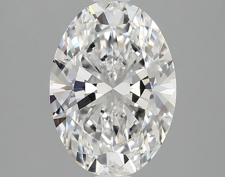 2.03 Carat Oval Shaped Ideal Cut VVS2 IGI Certified Lab Grown Diamond