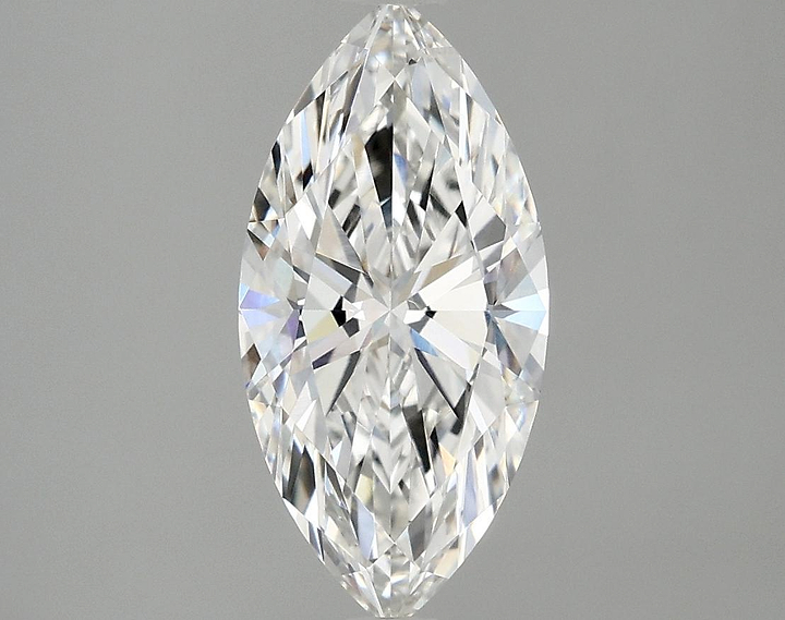 1.97 Carat Marquise Shaped Ideal Cut VVS2 IGI Certified Lab Grown Diamond