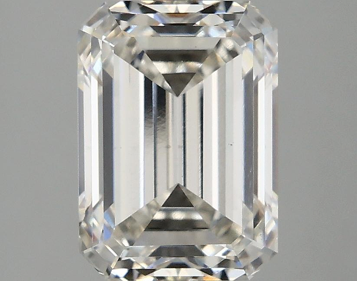 3.08 Carat Emerald Shaped Ideal Cut VS1 IGI Certified Lab Grown Diamond