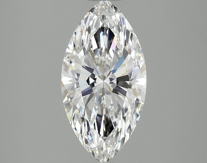 2.1 Carat Marquise Shaped Ideal Cut VVS2 IGI Certified Lab Grown Diamond