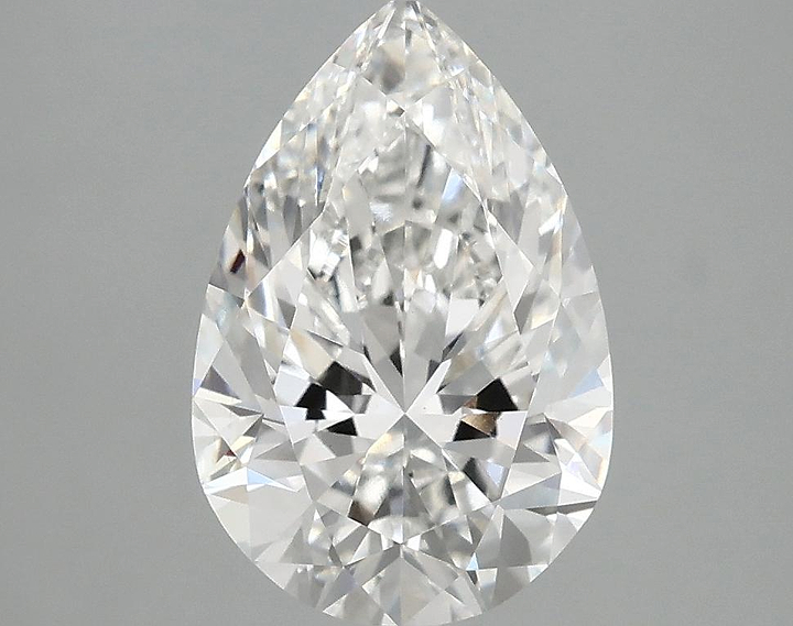 2.54 Carat Pear Shaped Excellent Cut VS1 IGI Certified Lab Grown Diamond