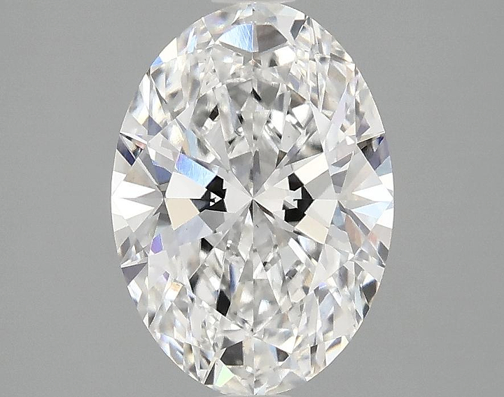 2.1 Carat Oval Shaped Ideal Cut VS1 IGI Certified Lab Grown Diamond