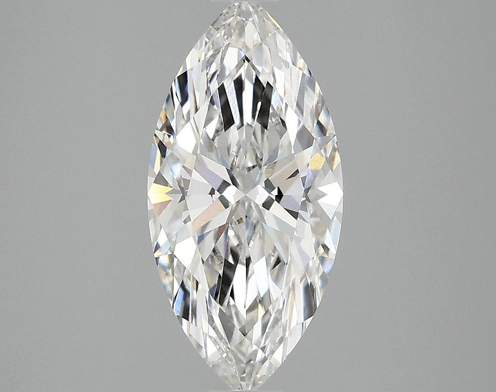 1.98 Carat Marquise Shaped Excellent Cut VVS2 IGI Certified Lab Grown Diamond