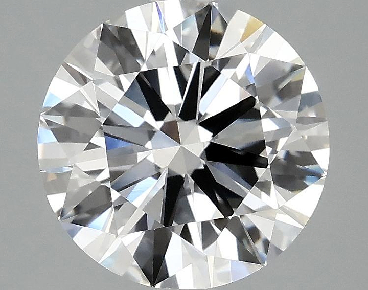 2.54 Carat Round Shaped Ideal Cut VVS2 IGI Certified Lab Grown Diamond