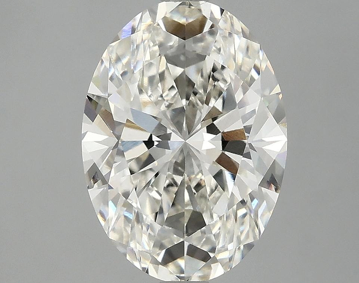 3.09 Carat Oval Shaped Ideal Cut VVS2 IGI Certified Lab Grown Diamond