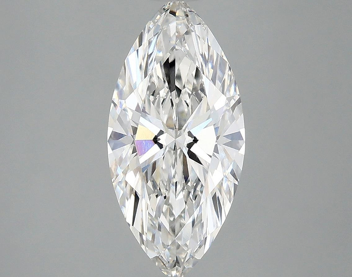 2.04 Carat Marquise Shaped Excellent Cut VVS2 IGI Certified Lab Grown Diamond