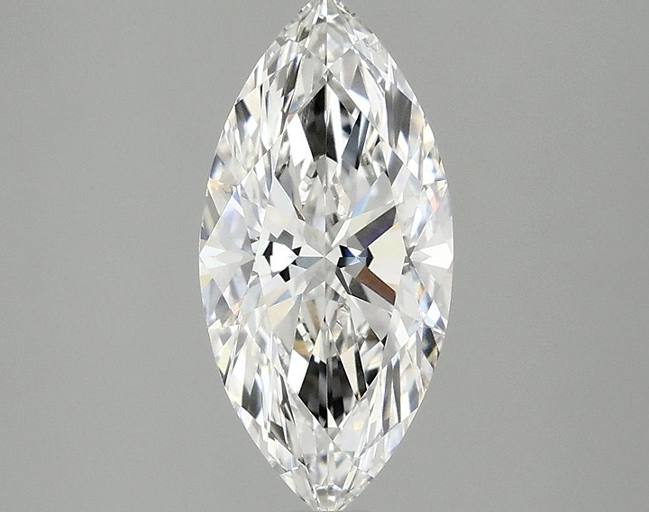 1.56 Carat Marquise Shaped Excellent Cut VVS2 IGI Certified Lab Grown Diamond