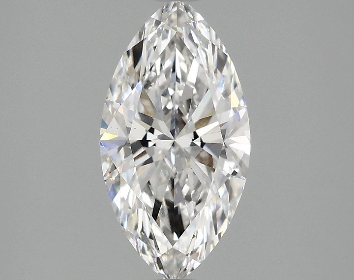 1.45 Carat Marquise Shaped Ideal Cut VS2 IGI Certified Lab Grown Diamond