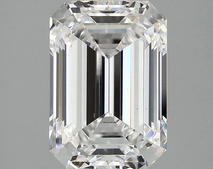 3.03 Carat Emerald Shaped Ideal Cut VS1 IGI Certified Lab Grown Diamond