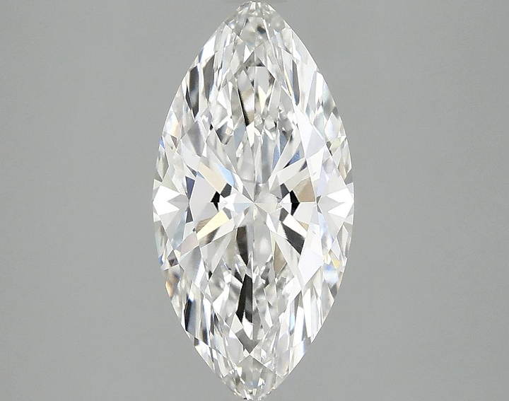 2.06 Carat Marquise Shaped Ideal Cut VVS2 IGI Certified Lab Grown Diamond