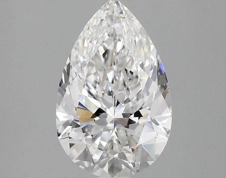 2.07 Carat Pear Shaped Ideal Cut VS1 IGI Certified Lab Grown Diamond