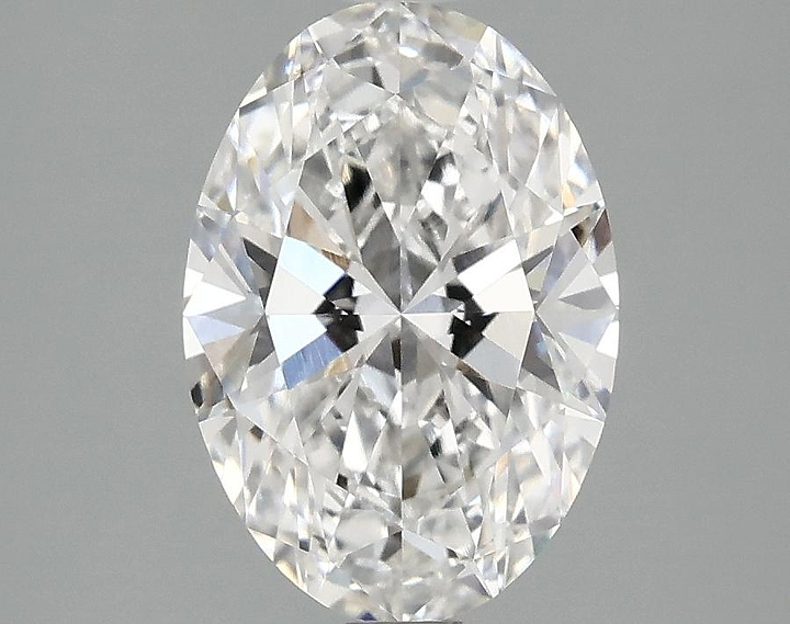 2.09 Carat Oval Shaped Ideal Cut VVS2 IGI Certified Lab Grown Diamond
