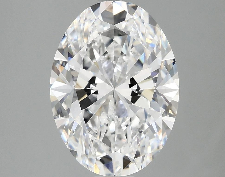 3.07 Carat Oval Shaped Excellent Cut VVS2 IGI Certified Lab Grown Diamond