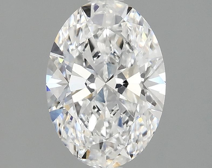 1.55 Carat Oval Shaped Ideal Cut VVS1 IGI Certified Lab Grown Diamond