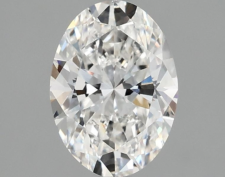 1.62 Carat Oval Shaped Ideal Cut VVS2 IGI Certified Lab Grown Diamond