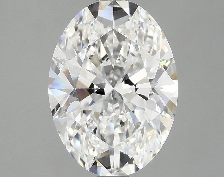 2.52 Carat Oval Shaped Ideal Cut VVS2 IGI Certified Lab Grown Diamond