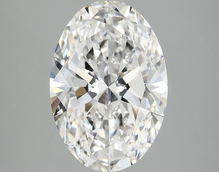 3.93 Carat Oval Shaped Ideal Cut VVS2 IGI Certified Lab Grown Diamond