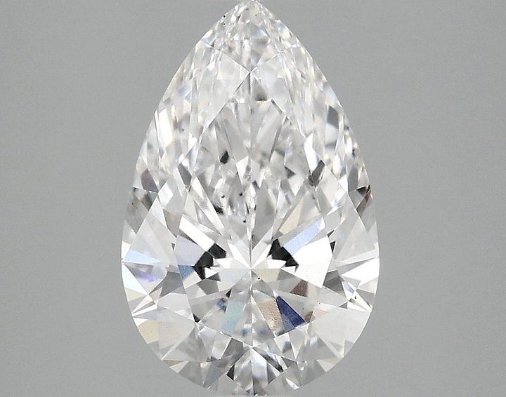 2.09 Carat Pear Shaped Ideal Cut VS2 IGI Certified Lab Grown Diamond