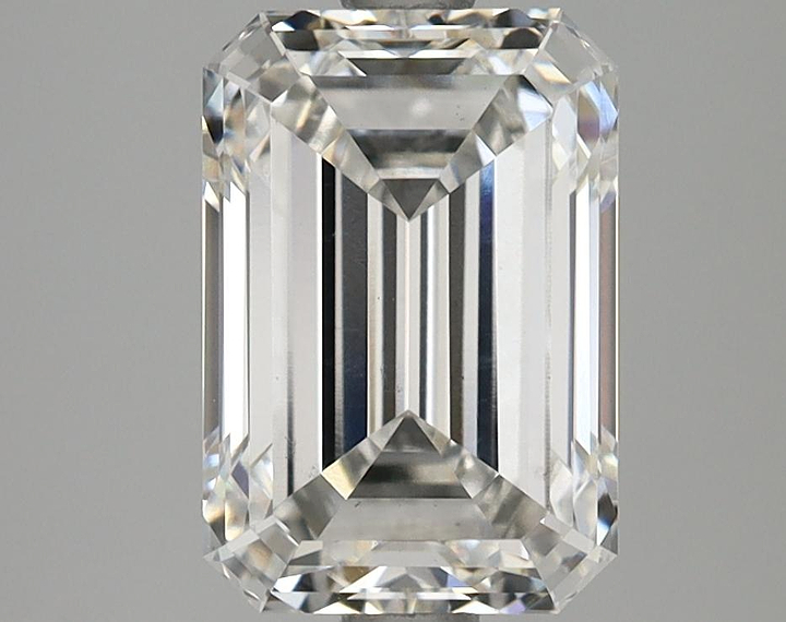 3.02 Carat Emerald Shaped Ideal Cut VS1 IGI Certified Lab Grown Diamond
