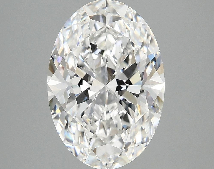 3.08 Carat Oval Shaped Ideal Cut VVS2 IGI Certified Lab Grown Diamond