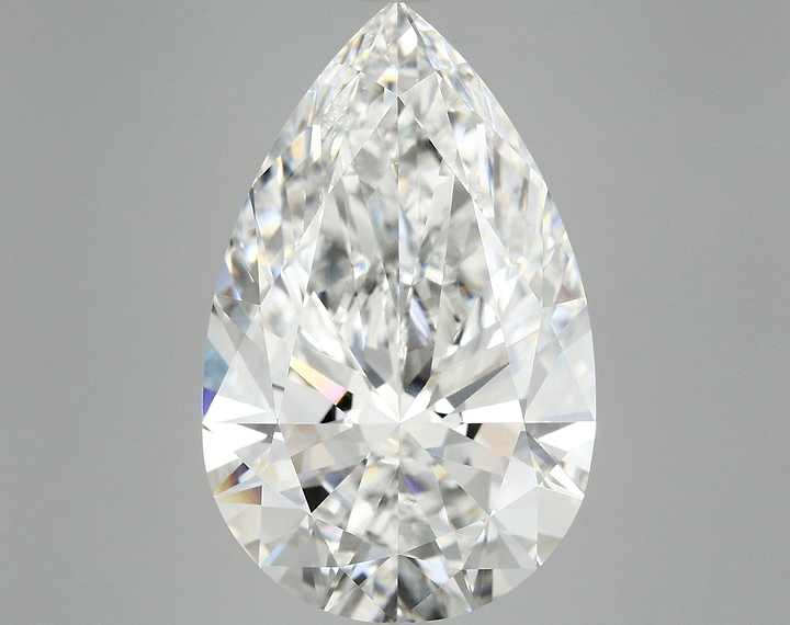 10.07 Carat Pear Shaped Ideal Cut VVS2 IGI Certified Lab Grown Diamond