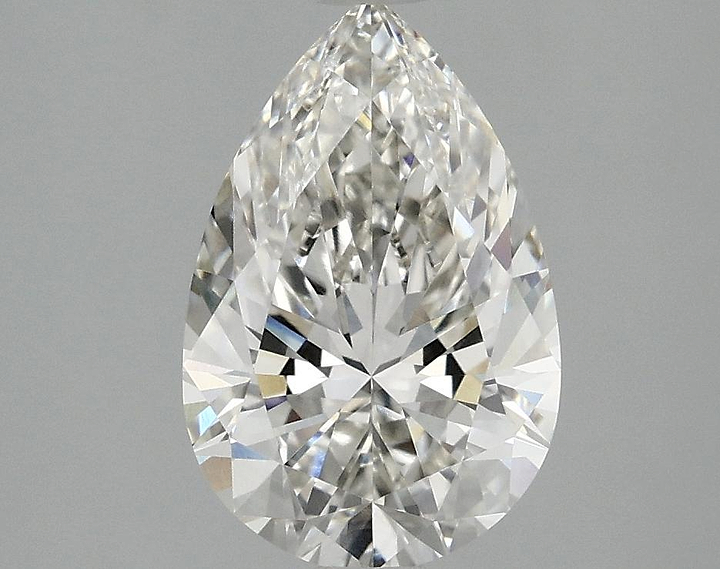 2.02 Carat Pear Shaped Excellent Cut VVS2 IGI Certified Lab Grown Diamond