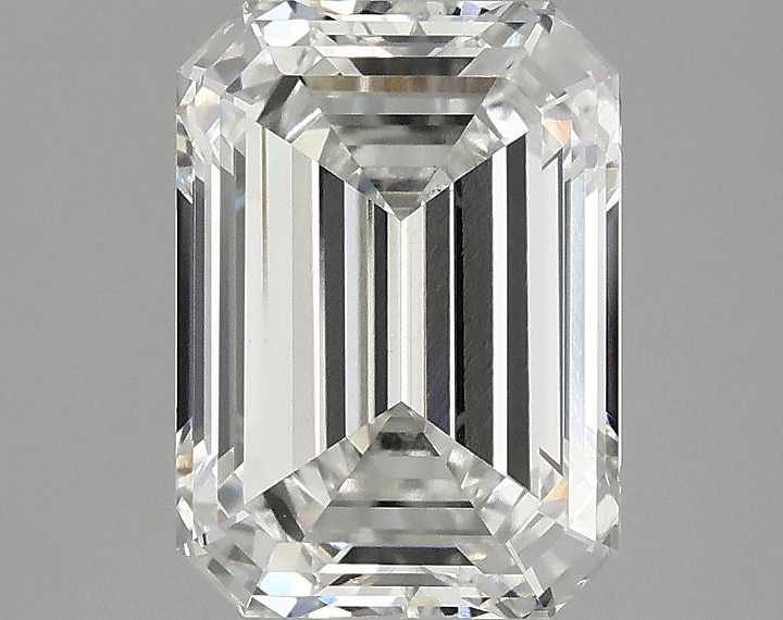 3.03 Carat Emerald Shaped Excellent Cut VS1 IGI Certified Lab Grown Diamond