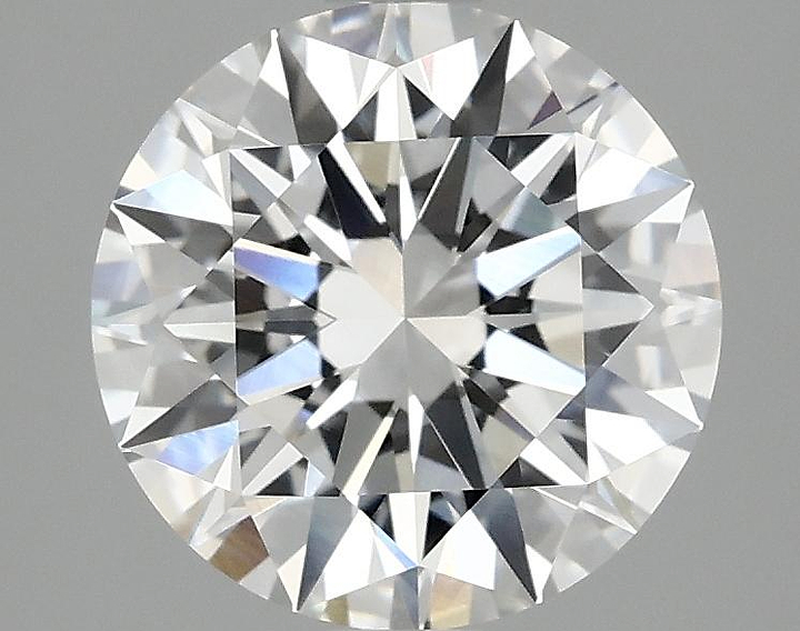 2.54 Carat Round Shaped Ideal Cut VVS2 IGI Certified Lab Grown Diamond