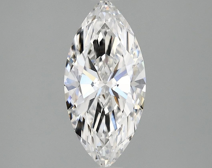 1.54 Carat Marquise Shaped Excellent Cut VVS2 IGI Certified Lab Grown Diamond