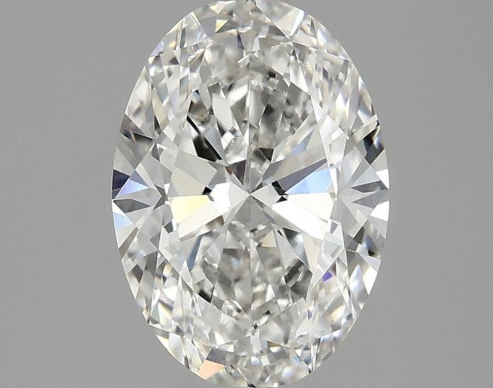 2.0 Carat Oval Shaped Ideal Cut VVS2 IGI Certified Lab Grown Diamond