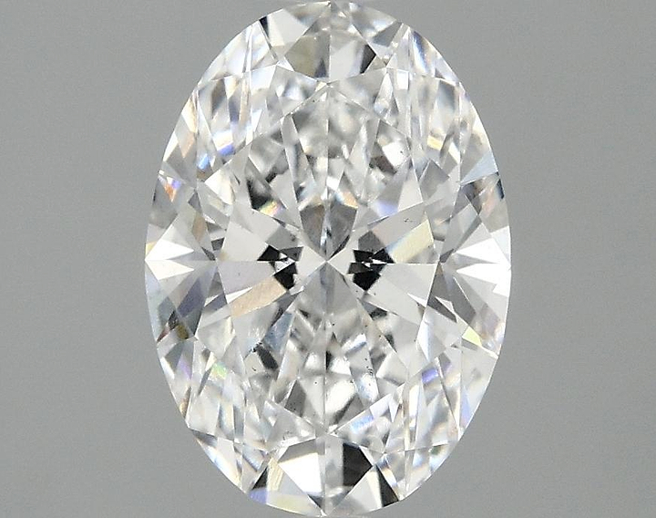 1.55 Carat Oval Shaped Ideal Cut VS2 IGI Certified Lab Grown Diamond