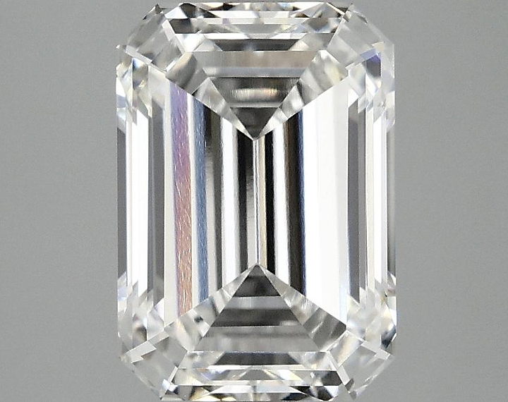 3.09 Carat Emerald Shaped Ideal Cut VS1 IGI Certified Lab Grown Diamond