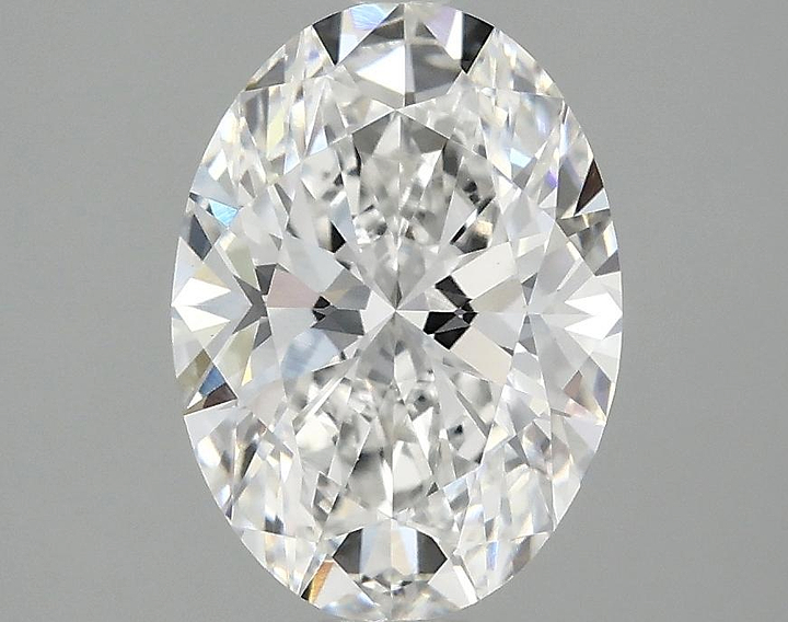 2.08 Carat Oval Shaped Ideal Cut VVS2 IGI Certified Lab Grown Diamond
