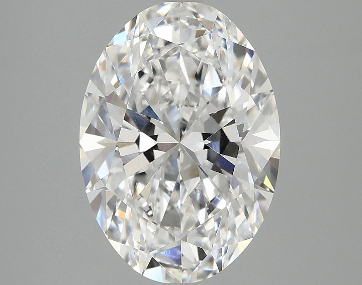 3.04 Carat Oval Shaped Ideal Cut VVS2 IGI Certified Lab Grown Diamond