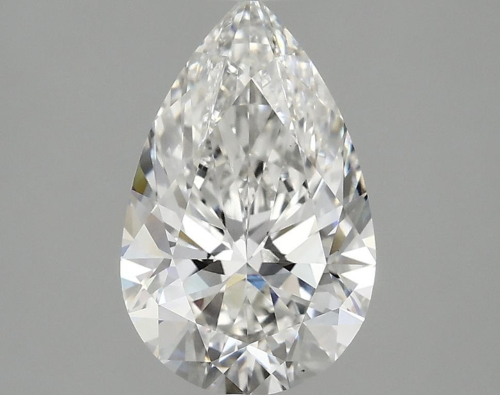 2.02 Carat Pear Shaped Ideal Cut VS1 IGI Certified Lab Grown Diamond