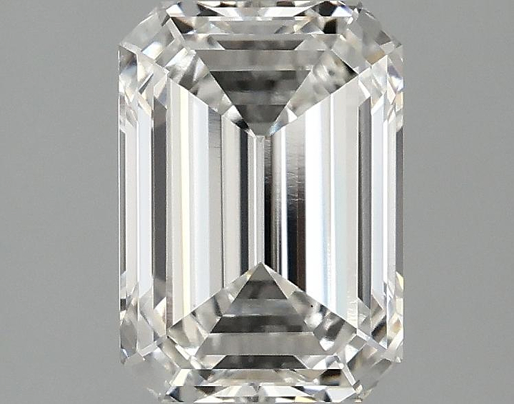 2.07 Carat Emerald Shaped Ideal Cut VS1 IGI Certified Lab Grown Diamond