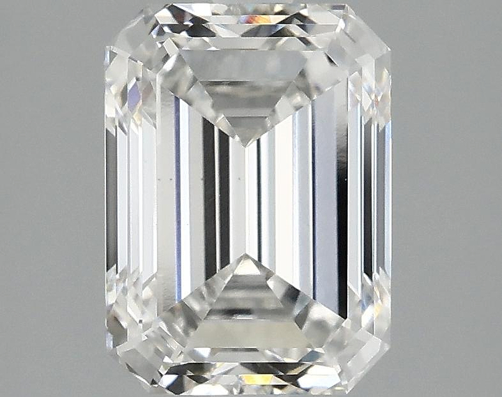 2.53 Carat Emerald Shaped Excellent Cut VS1 IGI Certified Lab Grown Diamond