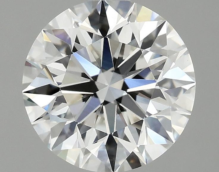 1.82 Carat Round Shaped Excellent Cut VVS2 IGI Certified Lab Grown Diamond